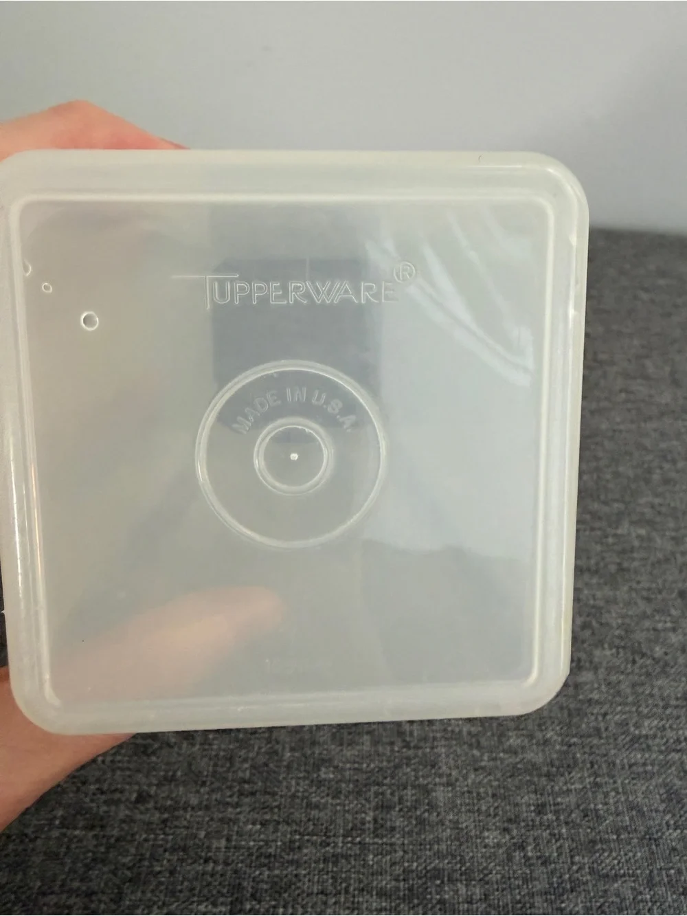 Tupperware Vintage Mint Green Cheese and Cracker Keeper Container Slide Out Tray